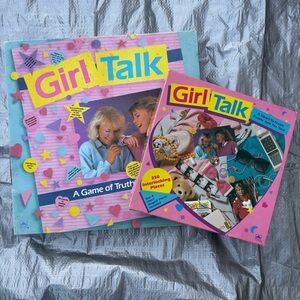 Girl Talk Game & Puzzle Bundle 1988 Pre Teen 80’s 80s Complete Puzzle Sleepover